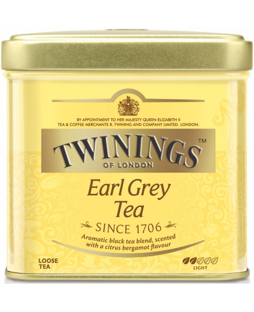 Ceai Twinings Negru Earl Grey Cutie Metal 100g