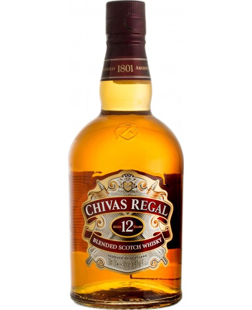 Chivas Regal 12 Ani 1L Whisky Blended Whisky | FineStore