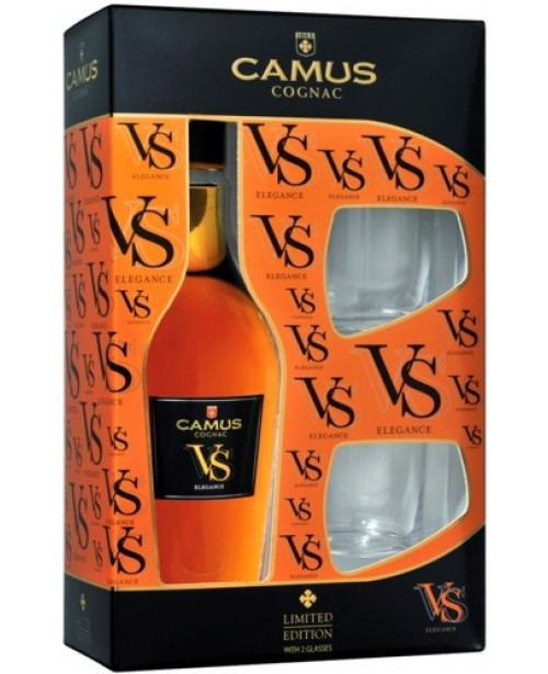 Camus VS Elegance Cu 2 Pahare 0.7L Top Camus VS Elegance Cu 2 Pahare 0.7L Top