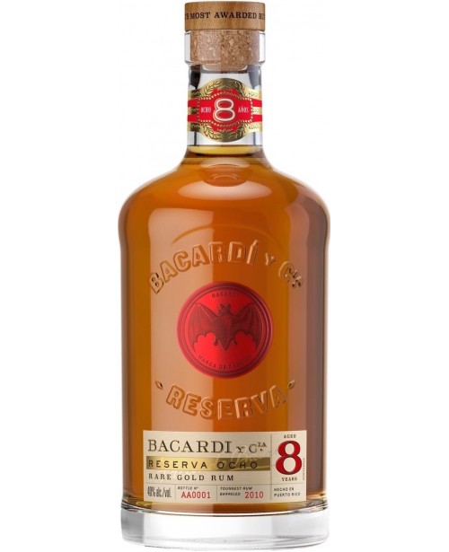Bacardi 8 Ani 1L Top Bacardi 8 Ani 1L Top