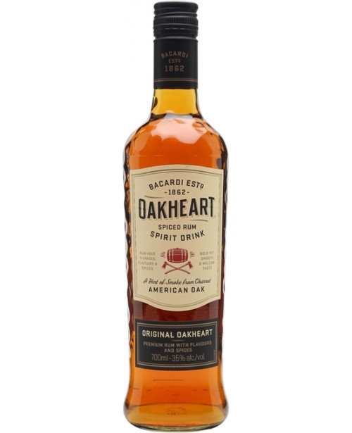 Bacardi Oakheart 0.7L Top Bacardi Oakheart 0.7L Top