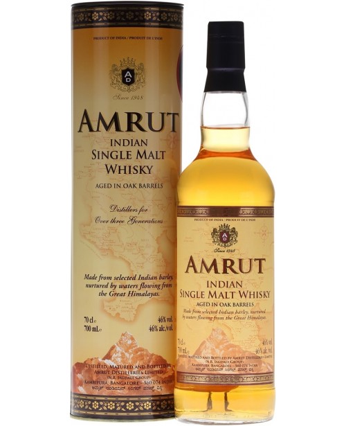 Amrut Indian Single Malt 0.7L Top Amrut Indian Single Malt 0.7L Top