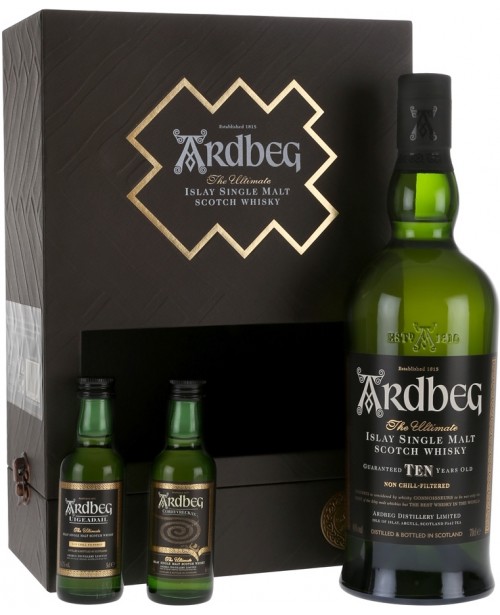 Ardbeg 10 Ani Exploration Pack cu Miniaturi Uigeadail si Corryvreckan 0.8L Top Ardbeg 10 Ani Exploration Pack cu Miniaturi Uigeadail si Corryvreckan 0.8L Top