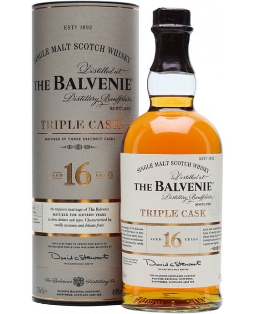Balvenie 16 Ani Triple Cask 0.7L Top Balvenie 16 Ani Triple Cask 0.7L Top