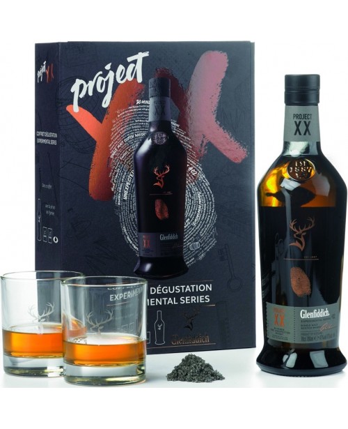 Glenfiddich XX Tasting Box 0.7L Top Glenfiddich XX Tasting Box 0.7L Top