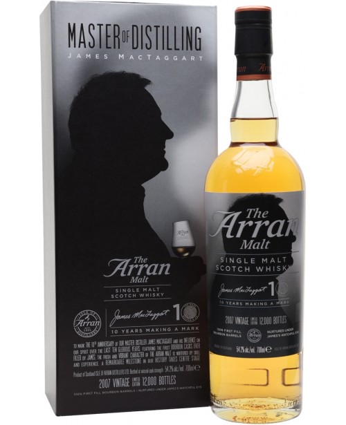 Arran James MacTaggart 10th Anniversary Edition 0.7L Top Arran James MacTaggart 10th Anniversary Edition 0.7L Top