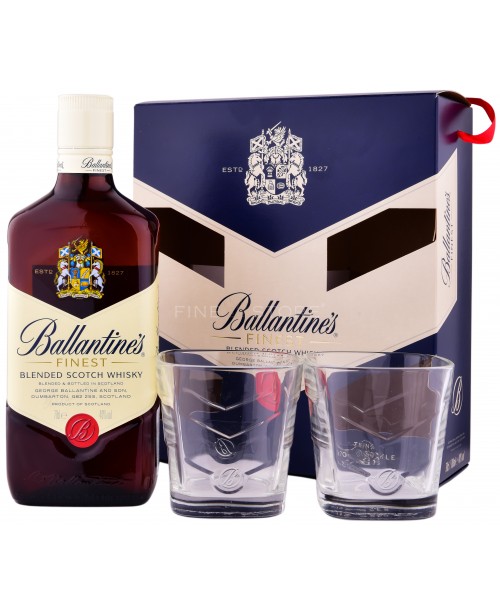 Ballantine's cu 2 Pahare 0.7L Top Ballantine's cu 2 Pahare 0.7L Top