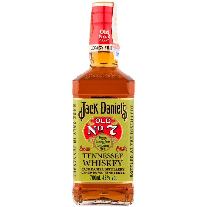 Jack Daniel's Old No. 7 Legacy Edition 1 Sour Mash 0.7L Whisky Bourbon