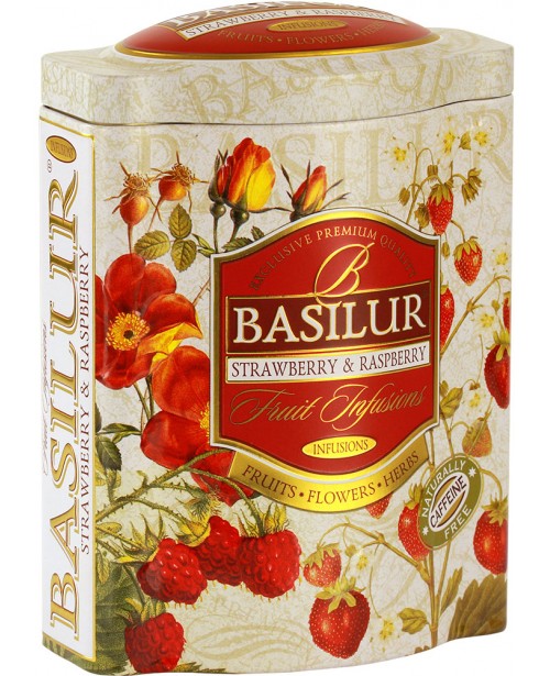 Ceai Basilur Strawberry & Raspberry 100G