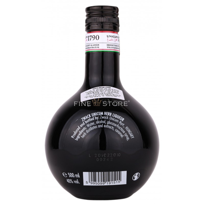 Unicum 0.5L Lichior | FineStore