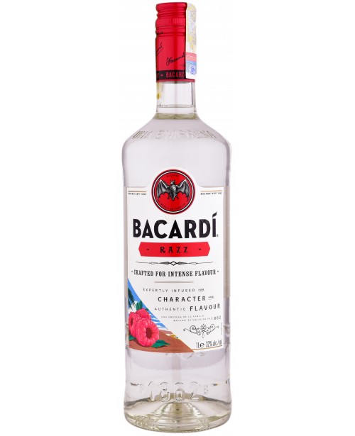 Bacardi Razz 1L Top Bacardi Razz 1L Top