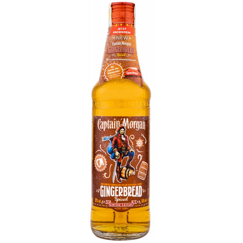 Captain Morgan Gingerbread Spiced Limited Edition 0.5L Rom | FineStore