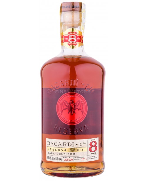Bacardi 8 Ani 0.7L Top Bacardi 8 Ani 0.7L Top