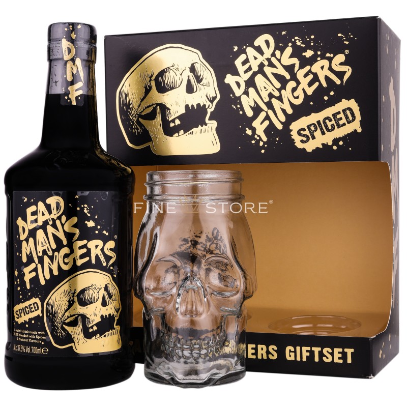 Dead Man's Fingers Spiced Rum Cu Pahar 0.7L Rom FineStore