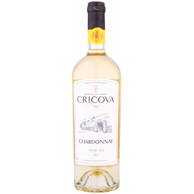 Cricova Prestige Chardonnay 0.75L Vin Republica Moldova FineStore