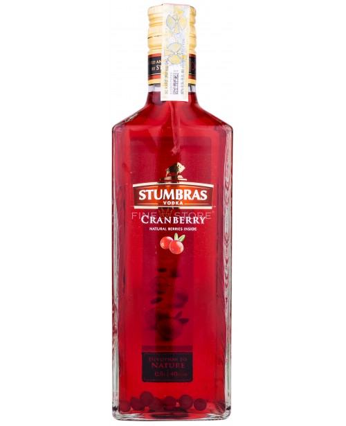 Stumbras Vodka Cranberry 0.5L Vodka FineStore