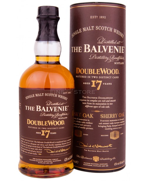 Balvenie 17 Ani DoubleWood 0.7L Top Balvenie 17 Ani DoubleWood 0.7L Top