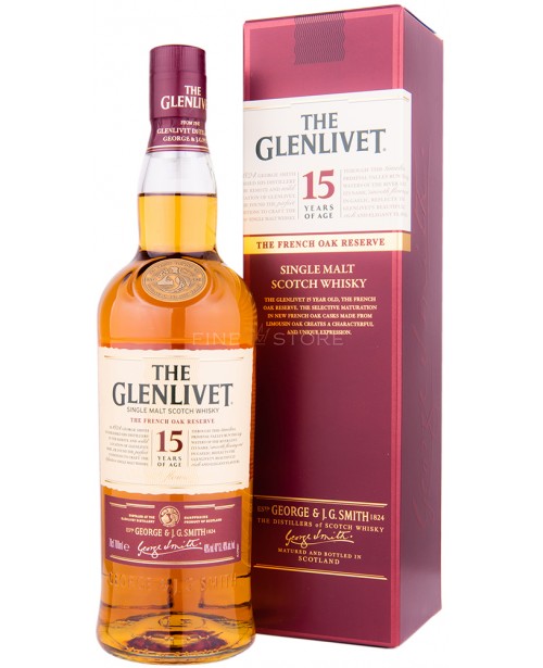 Glenlivet 15 Ani French Oak Reserve 0.7L
