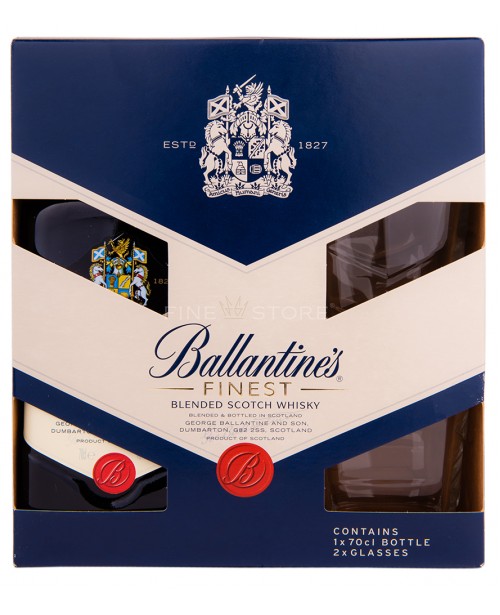 Ballantine's cu 2 Pahare 0.7L Top Ballantine's cu 2 Pahare 0.7L Top