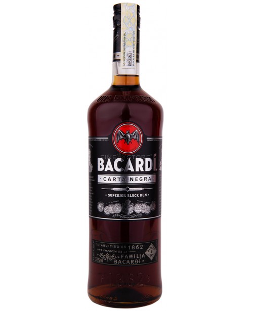 Bacardi Carta Negra Black 1L Top Bacardi Carta Negra Black 1L Top