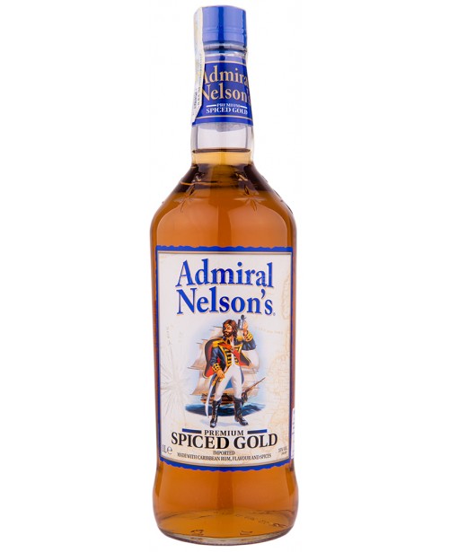Admiral Nelson's Spiced Gold 1L Top Admiral Nelson's Spiced Gold 1L Top