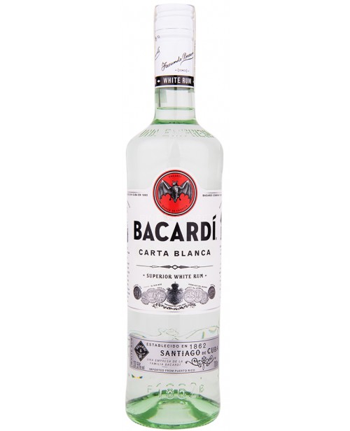 Bacardi Carta Blanca White 0.7L Top Bacardi Carta Blanca White 0.7L Top
