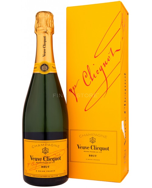 Veuve Clicquot Brut Cutie Cadou 0.75L Sampanie FineStore