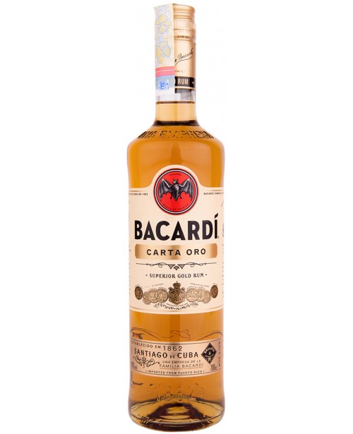 Bacardi Carta Oro Gold 0.7L Top Bacardi Carta Oro Gold 0.7L Top