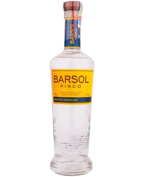 Barsol Selecto Acholado Pisco 0.7L Top Barsol Selecto Acholado Pisco 0.7L Top
