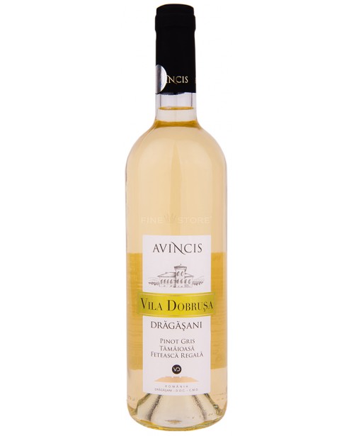 Avincis Vila Dobrusa Feteasca Regala, Pinot Gris & Tamaioasa 0.75L Top Avincis Vila Dobrusa Feteasca Regala, Pinot Gris & Tamaioasa 0.75L Top