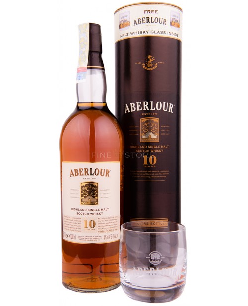 Aberlour 10 Ani Cu Pahar 1L Top Aberlour 10 Ani Cu Pahar 1L Top