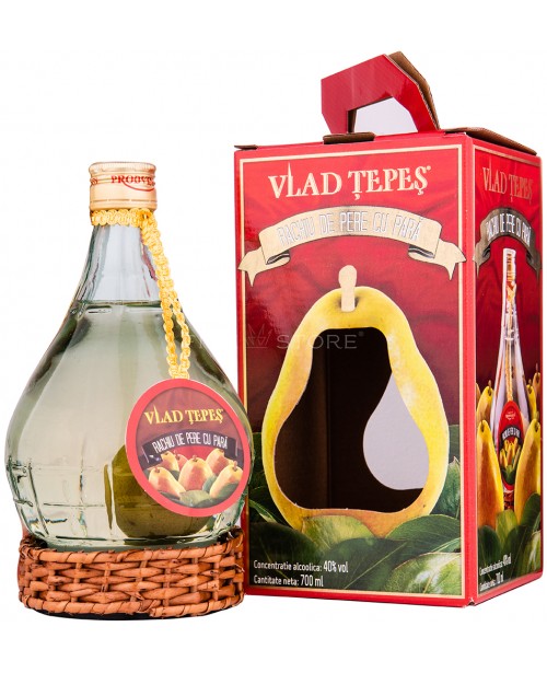 Vlad Tepes Rachiu de Pere cu Para 0.7L Top Vlad Tepes Rachiu de Pere cu Para 0.7L Top