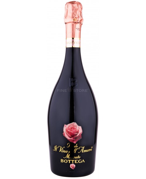 Bottega Petalo Il Vino dell' Amore Moscato Spumante 0.75L Top Bottega Petalo Il Vino dell' Amore Moscato Spumante 0.75L Top