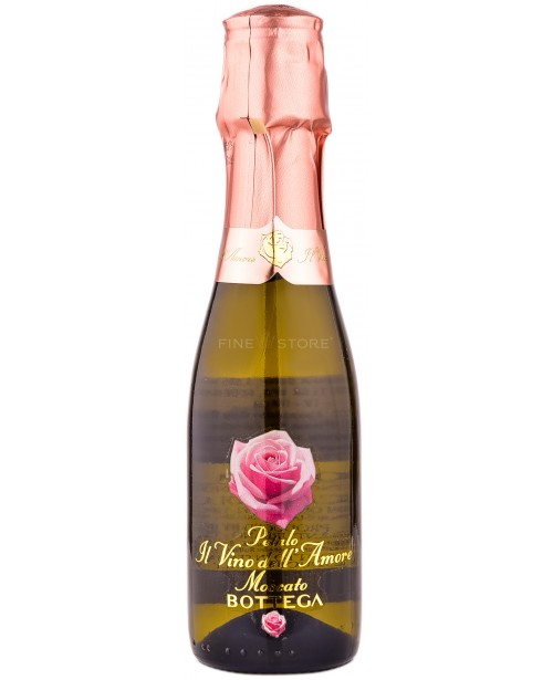 Bottega Petalo Il Vino dell' Amore Moscato Spumante 0.2L Top Bottega Petalo Il Vino dell' Amore Moscato Spumante 0.2L Top