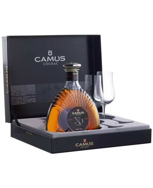 Camus XO Elegance Cu 2 Pahare Cristal 0.7L