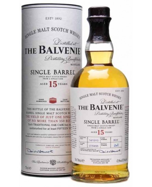 Balvenie 15 Ani Single Barrel 0.7L Top Balvenie 15 Ani Single Barrel 0.7L Top