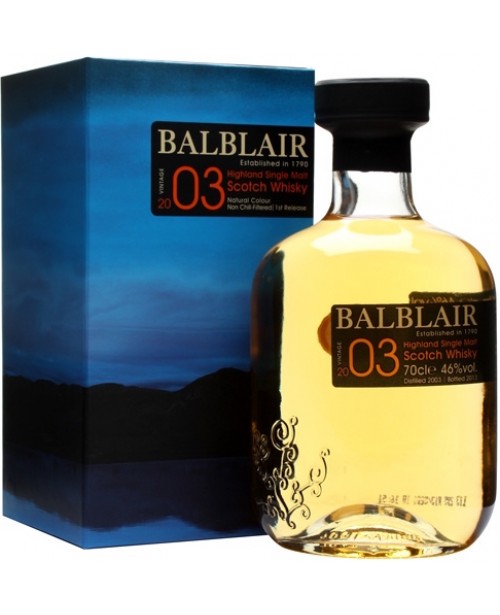 Balblair 2003 Vintage 0.7L Top Balblair 2003 Vintage 0.7L Top